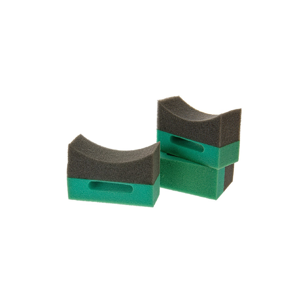 Curved Tyre Dressing Sponge
